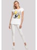 F4NT4STIC T-Shirt Looney Tunes Bugs Bunny Laughing in weiß