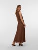 Vero Moda Asymmetrisches Kleid in Cocoa Brown