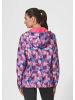 MADELEINE Sportive Jacke mit Kapuze und Print in erdbeerpink / multicolor