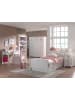 58 aufm Kessel EINZELBETT Kamila 212x80x96 aus MDF in Weiß