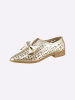 Heine Slipper in goldfarben