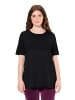 Ulla Popken Shirt in schwarz
