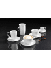 Ritzenhoff & Breker 4er Set Cappuccinountertassen Bianco ø 16.0 cm in weiß