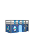 58 aufm Kessel KINDERBETT Karolina 210x114x106 Massivholz Grau Textilset Astro 3