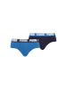 Puma Boxershorts PUMA BASIC BRIEF 2P in 420 - true blue