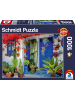 Schmidt Spiele Mediterrane Haustür (Puzzle) | Erwachsenenpuzzle 1.000 Teile