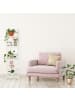 relaxdays Blumentreppe in Weiß - (B)41 x (H)160 x (T)50 cm