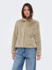 ONLY Kunstpelzjacke in Humus