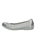 Caprice Ballerinas Silber
