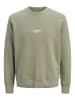 JACK & JONES PLUS Sweatshirt in Vetiver
