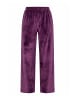Ulla Popken Loungewear Hose in dunkle pflaume