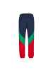 MANITOBER Cut & Sew Jogginghose in Red/Green/Navy