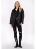 DreiMaster Vintage Damen Jacke in Schwarz