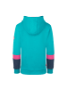 Trollkids Hoodie Troll XT in dark turquoise/madeira blue
