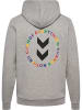 Hummel Verstellbare Taille Kapuzenpullover Hmleverything Erwachsene in GREY MELANGE