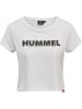 Hummel T-Shirt Hmllegacy Damen in WHITE/BLACK