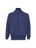 baradello Herren Cardigan in Blau Melange