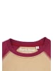 Band of Rascals Longsleeve " Raglan " in caramel-bordeaux