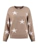 KEY LARGO Pullover 'TWINKLE' in hellbraun