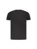 ACCADEMIA MILITARE Schwarz Baumwolle Herren T-Shirt