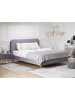 Beliani Doppelbett FLAYAT in Grau/Gold - (W) 193 x (H) 109 x (L) 215 cm