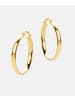 Vanlere Creolen aus 375 Gelbgold