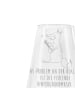 Mr. & Mrs. Panda Weinglas Fuchs Gitarre mit Spruch in Transparent