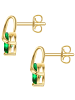 Rafaela Donata Ohrstecker aus Sterling Silber mit Zirkonia in gelbgold