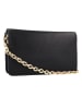 Chiara Ferragni Eyelike buckle Clutch Geldbörse 19.5 cm in black