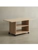 KADIMA DESIGN Design Couchtisch WL5.739 95 x 51 x 54,5 cm Drehbar mit in Sonoma