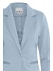 ICHI Sweatblazer in blau