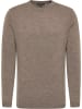 Eterna Rundhalspullover für Herren in beige