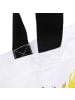 Mr. & Mrs. Panda Tote Bag Pinguin Lagerfeuer mit Spruch in Weiß