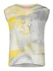 Betty Barclay Printshirt mit Webbesatz in Yellow/Grey