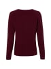 Marie Lund Strickpullover in bordeaux - 0011