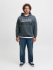 JACK & JONES PLUS Kapuzenpullover in Stormy Weather
