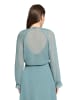Vera Mont Bolero-Jacke mit gekräuseltem Ausschnitt in Cloudy Sky