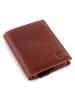 Roncato Iron Kreditkartenetui RFID Leder 10 cm marrone