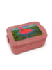 Mr. & Mrs. Panda Bento Box Flamingo Classic Design ohne Spruch in Rot Pastell