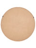 Beliani Wandspiegel CAZALIS in Braun - (W) 80 x (H) 80 x (L) 5 cm