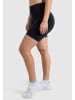 SMILODOX Shorts Batik Acid Vera Scrunch in Schwarz