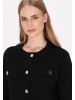 DreiMaster Klassik Damen Cardigan in Schwarz
