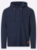 WITT WEIDEN Kapuzen-Pullover in rauchblau-meliert