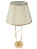 Mauro Ferretti Tischlampe aus goldenem Metall, Ø 30 x 58 cm