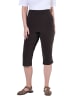 Ulla Popken Leggings in schwarzbraun