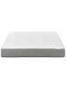 Beliani Matratze ROOMY in Weiß/Grau - (W) 140 x (H) 20 x (L) 200 cm