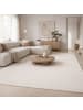 Snapstyle Hochflor Velours Teppich Luna in Weiss
