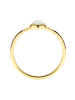 Glanzstücke München Ring aus Sterling Silber mit Opal (synth.) in gelbgold