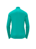 Odlo Midlayer Haf Zip Shirt Essential Ceramiwarm in Türkis