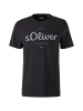 s.Oliver T-Shirt kurzarm in Schwarz